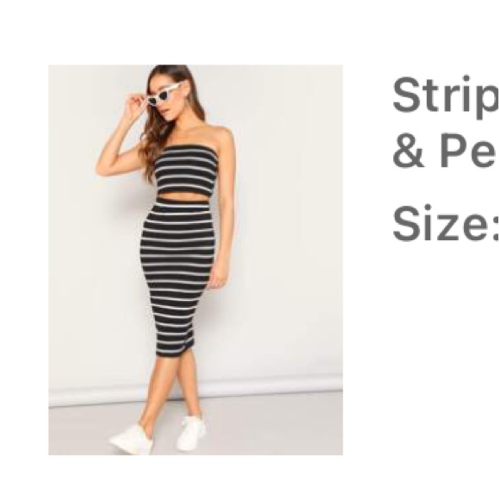 Shein two piece matching set
